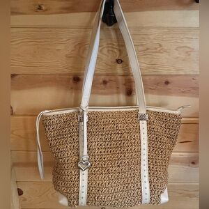 Brighton Collectibles Dayton handbag white